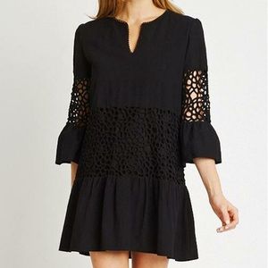 Tyler Boe black dress